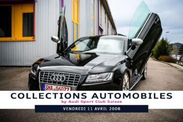 ascs, audi, audi sport club suisse, neckarsulm, kw suspensions, bugatti, cité automobile, 2008